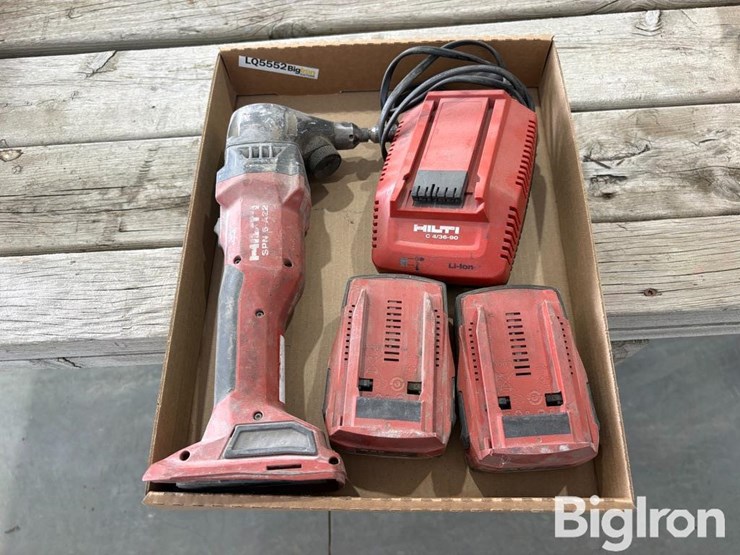 hilti-spn-6-a22-drill-w/batteries-&-charger-image-1