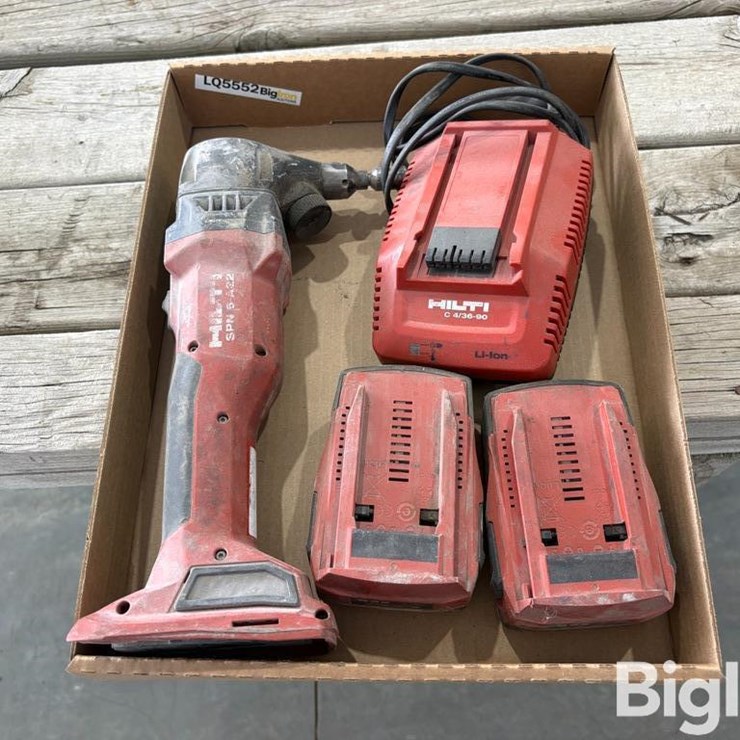 Hilti SPN 6-A22 Drill W/Batteries & Charger