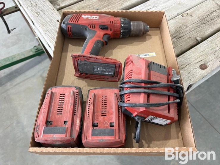 hilti-sf-10w-a22-drill-w/batteries-&-charger-image-2