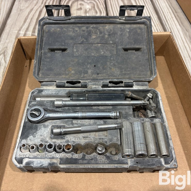Craftsman Misc 1/4" Socket Set