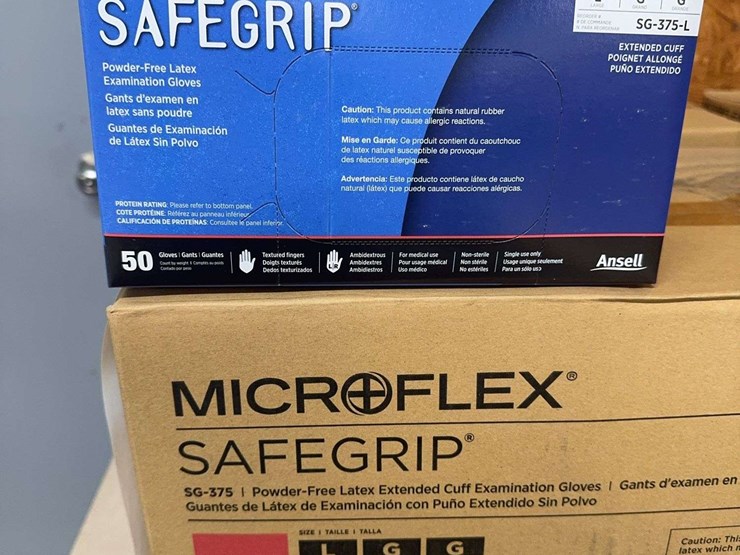 (4)-boxes-microflex-safegrip-powder-free-latex-gloves-image-1