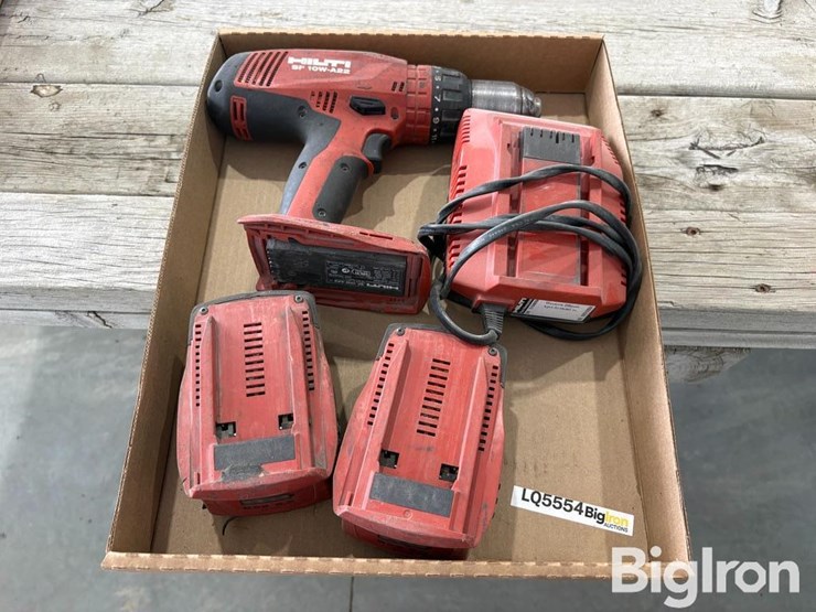 hilti-sf-10w-a22-drill-w/batteries-&-charger-image-1