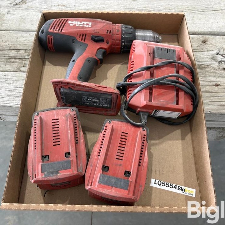 Hilti SF 10W-A22 Drill W/Batteries & Charger