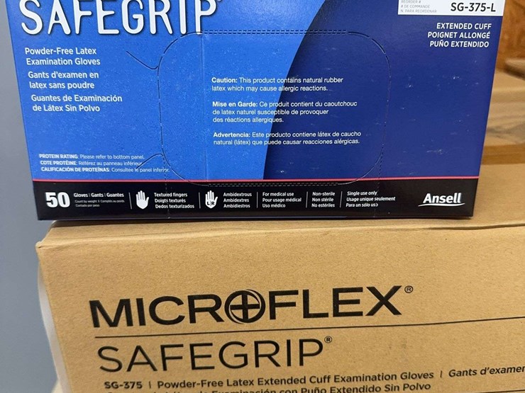 (4)-boxes-microflex-safegrip-powder-free-latex-gloves-image-1