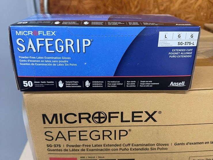 (4)-boxes-microflex-safegrip-powder-free-latex-gloves-image-2