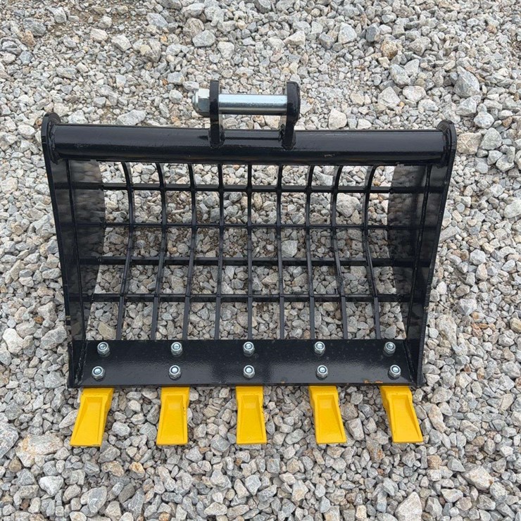 Mini Excavator Skeleton Rock Bucket with Teeth