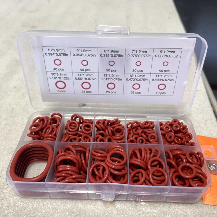 #2752 • Silicone O-ring kit