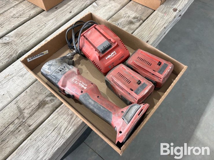 hilti-spn-6-a22-drill-w/batteries-&-charger-image-3