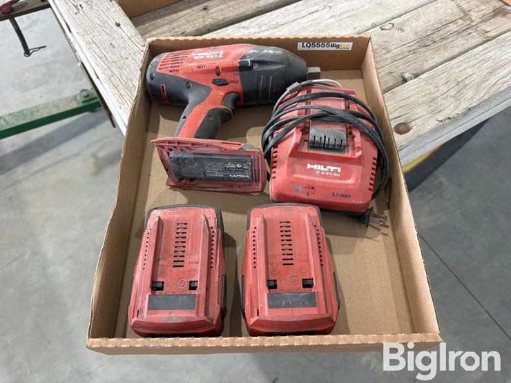 hilti-siw22t-a-cordless-battery-impact-w/batteries-&-charger-image-1