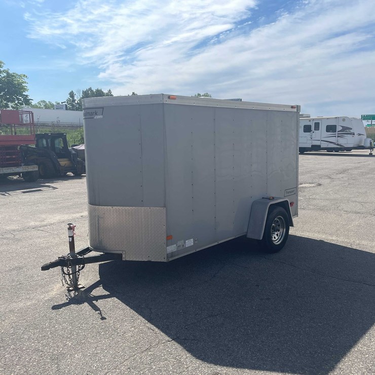 #1503 • Haulmark 5'x10' Enclosed Single Axle Trailer (Front)
