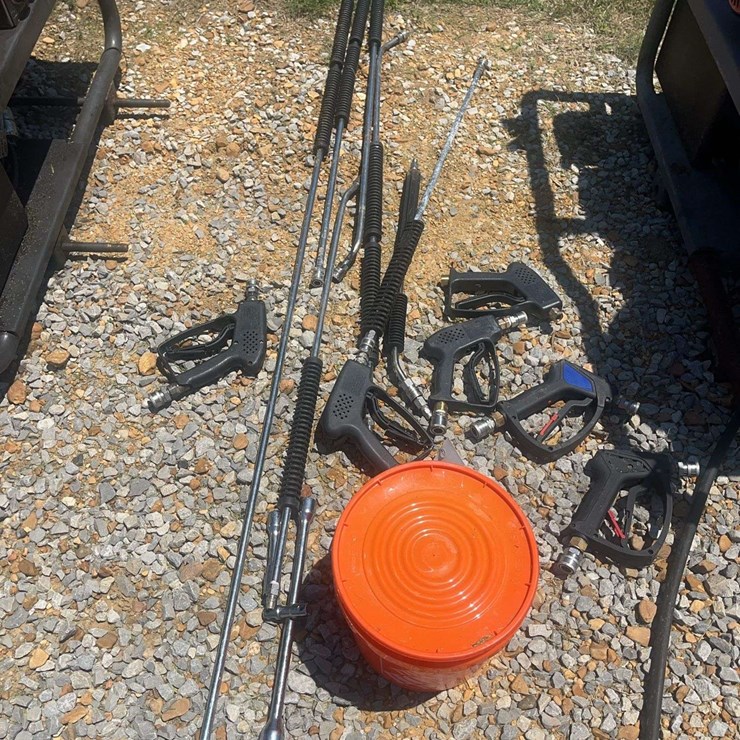 Assortment of Handles & Wands for Pressure Washer