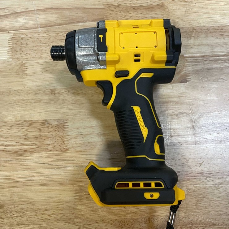 #2701 • DeWalt Compatible 20 V Cordless 1/4" Impact Driver and battery (PR12)