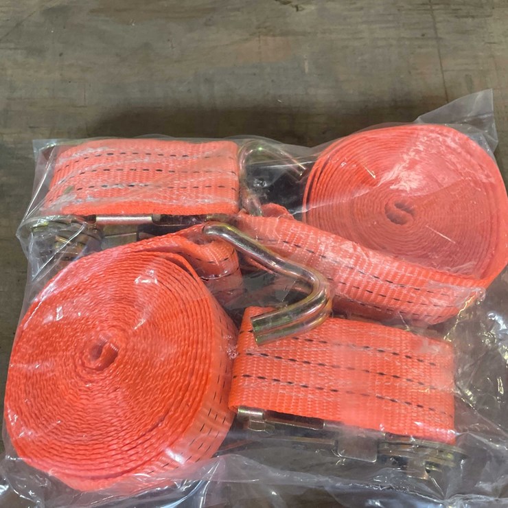 #2696 • (2) Ratchet Straps, 1.5" W x 15' L (PR12)