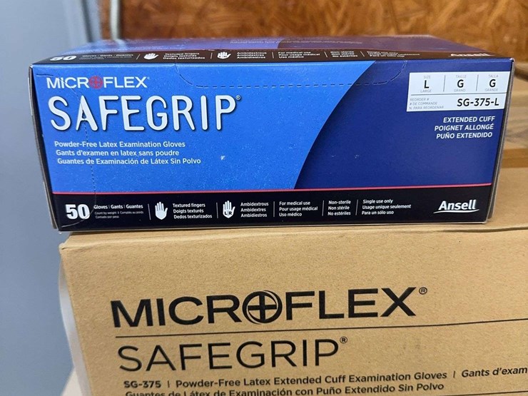 (4)-boxes-microflex-safegrip-powder-free-latex-gloves-image-2