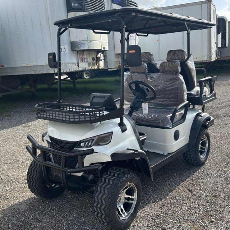 #40 • 4-Seat Electric Golf Cart - SDLGC80 - White