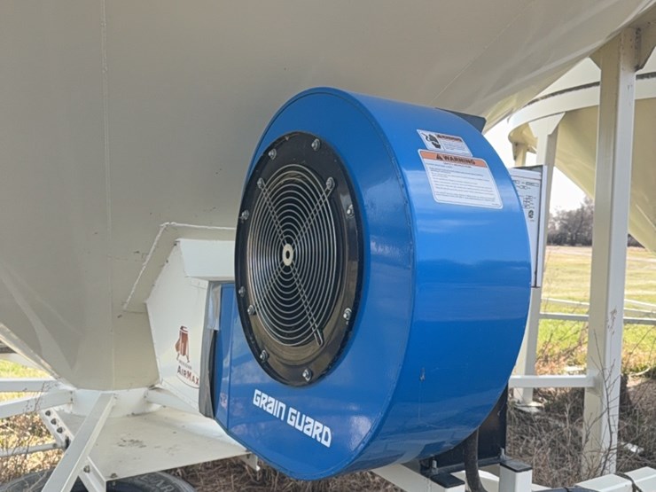 meridian-6000-bushel-hopper-bin-with-fan,-used-for-grain-only,-excellent-shape-image-26