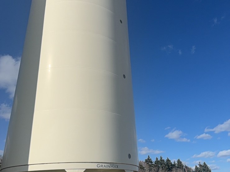 meridian-6000-bushel-hopper-bin-with-fan,-used-for-grain-only,-excellent-shape-image-20