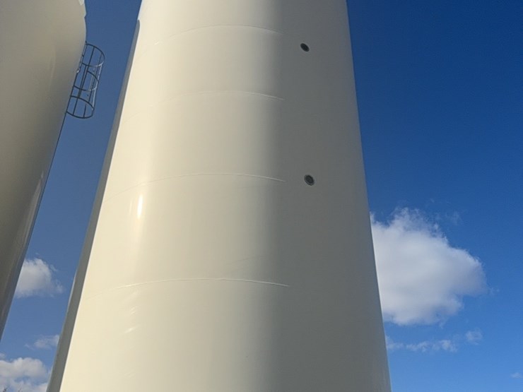 meridian-6000-bushel-hopper-bin-with-fan,-used-for-grain-only,-excellent-shape-image-16