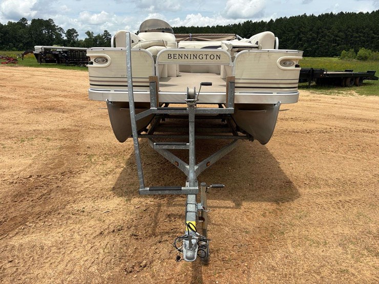 2003-bennington-207fs-20'-pontoon-boat-w/trailer-image-5