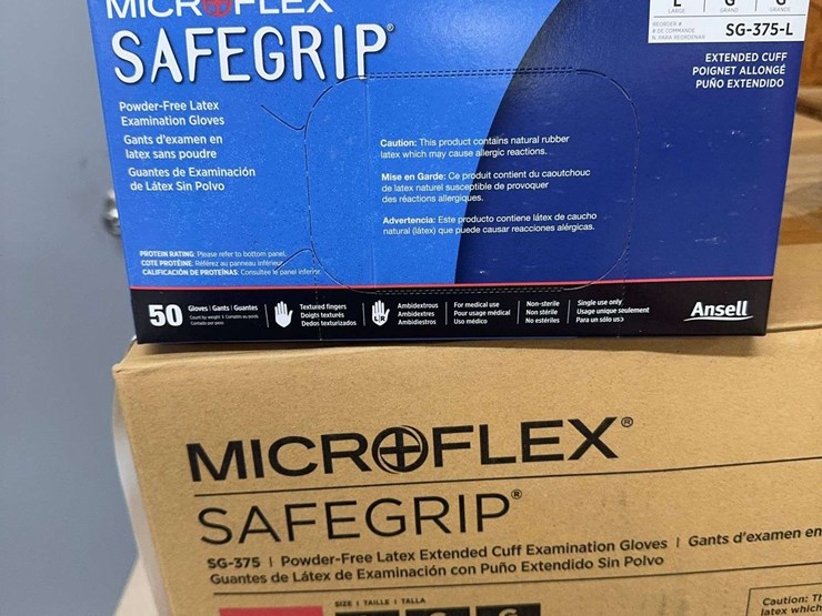 (4)-boxes-microflex-safegrip-powder-free-latex-gloves-image-1