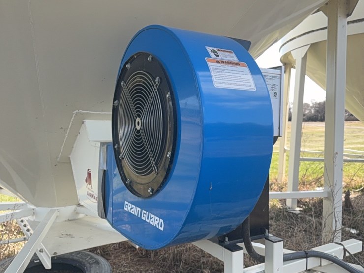 meridian-6000-bushel-hopper-bin-with-fan,-used-for-grain-only,-excellent-shape-image-25