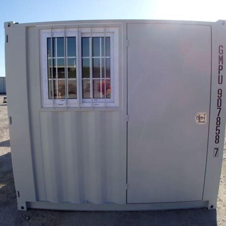 UNUSED 8 Ft Shipping Container