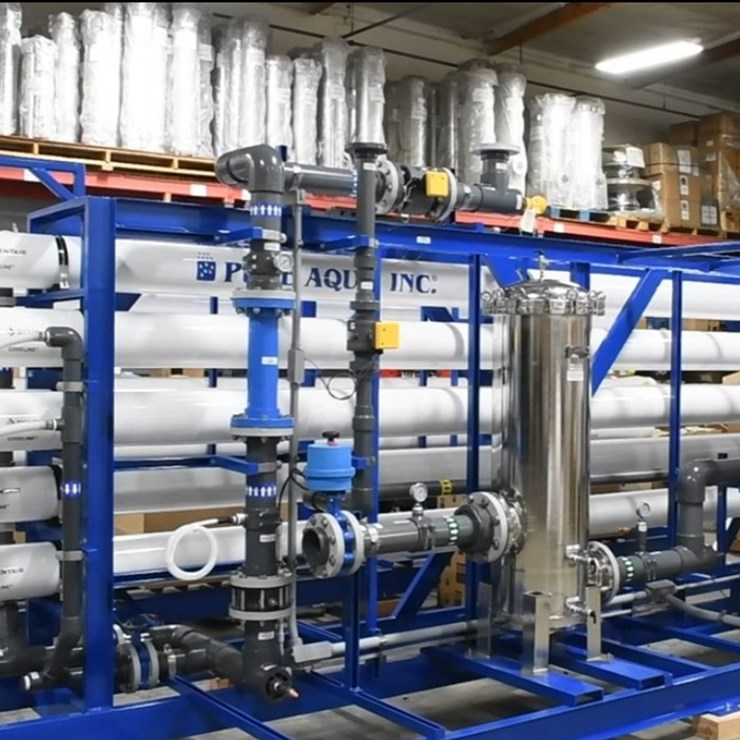 #3972 • (1 COMPLETE UNIT) INDUSTRIAL REVERSE OSMOSIS SYSTEM | GOVERNMENT OWNED - UNUSED