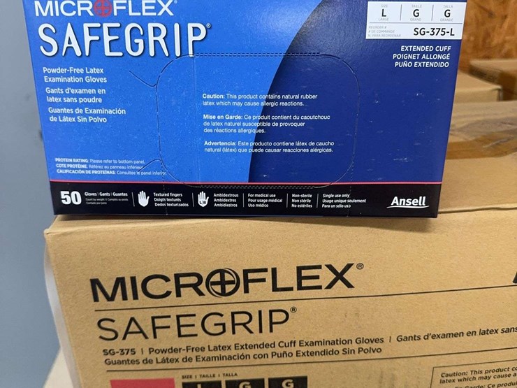 (4)-boxes-microflex-safegrip-powder-free-latex-gloves-image-1