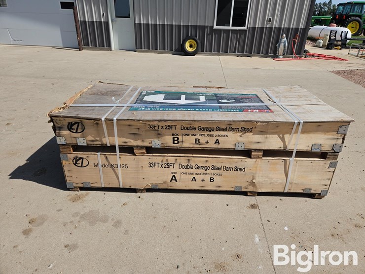 2025-kj-k3325-double-garage-steel-shed-image-4