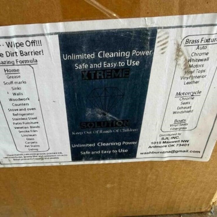 7-jugs of cleaner