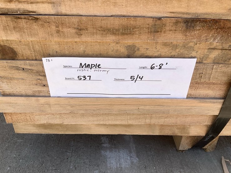#4126-•-bundle-of-rustic-wormy-maple-lumber-image-4