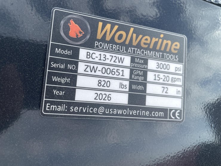 #2749-•-unused-2026-wolverine-skid-steer-brush-cutter-attachment-image-12