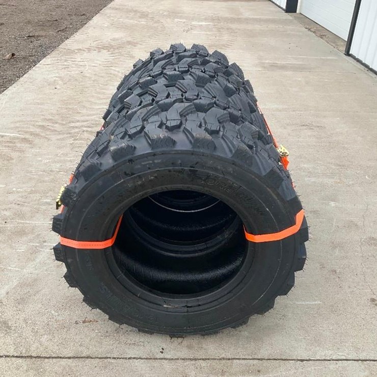 #4054 • Unused Set of Skid Steer Tires