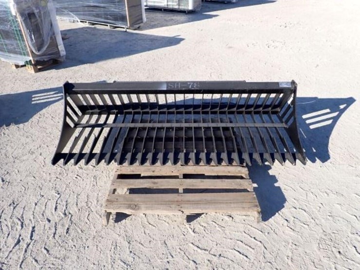 unused-greatbear-78-in.-skid-steer-rock-bucket-image-2
