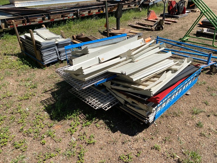 #7435-•-(2)-pallets-of-shelving-(antigo,-wi)-image-1