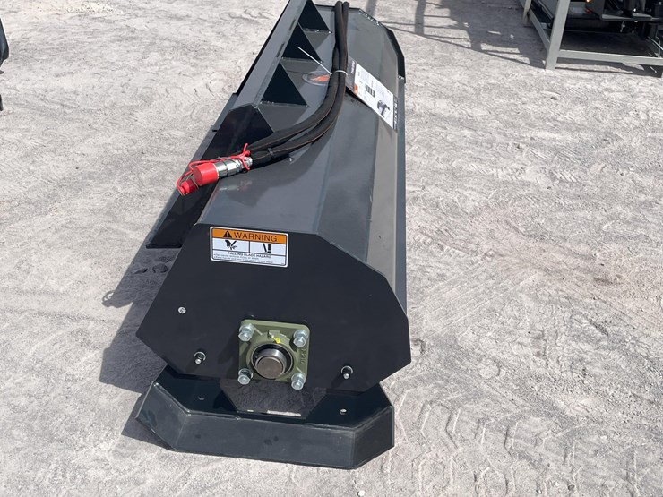 #2756-•-unused-2026-wolverine-skid-steer-hydraulic-rotary-tiller-attachment-image-5