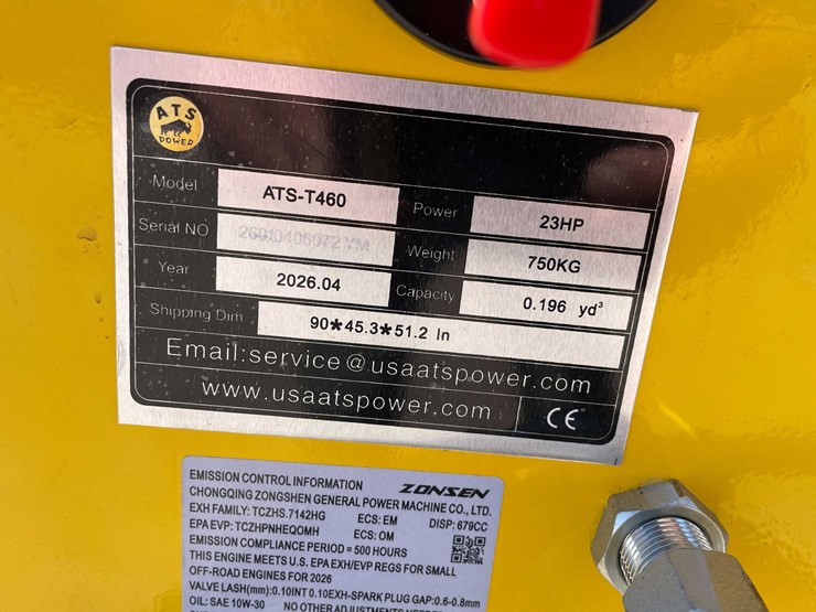 #2704-•-unused-2026-ats-power-mini-skid-steer-loader-image-26