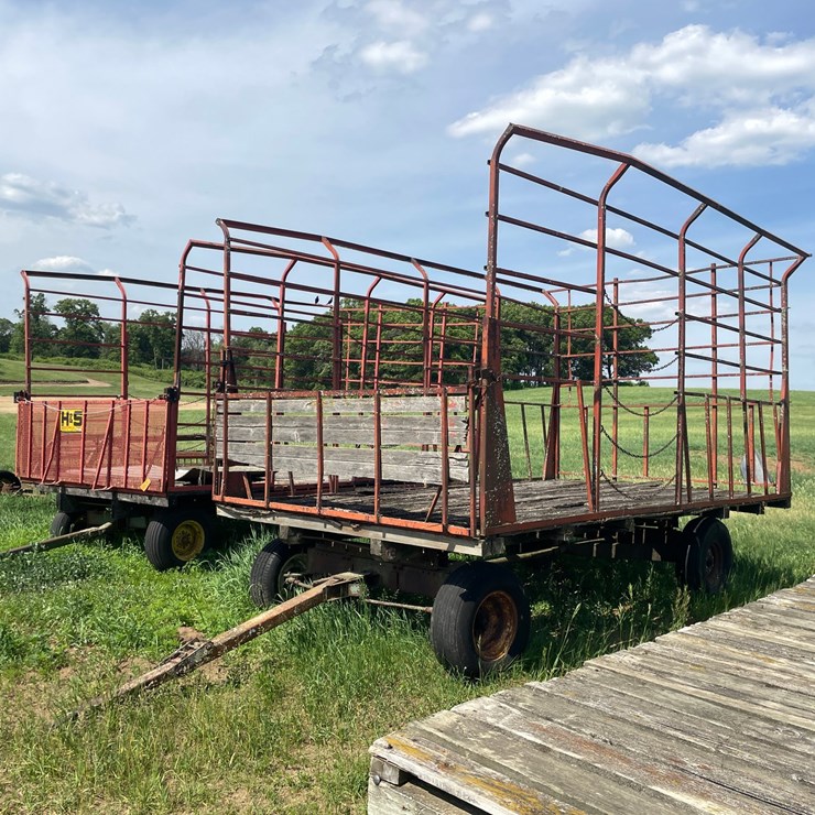 #2007 • Hay Wagon with 10-Ton Running Gear (Colfax WI)