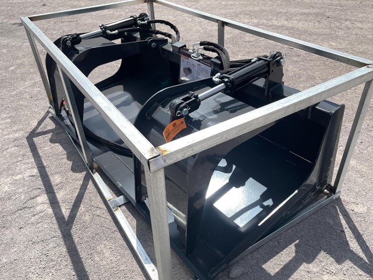 #2763-•-unused-2026-wolverine-skid-steer-grapple-bucket-attachment-image-16