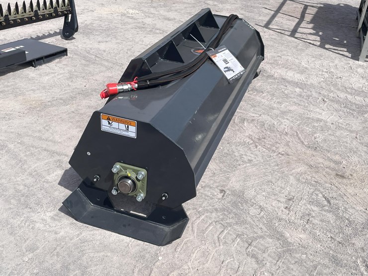 #2754-•-unused-2026-wolverine-skid-steer-hydraulic-rotary-tiller-attachment-image-5