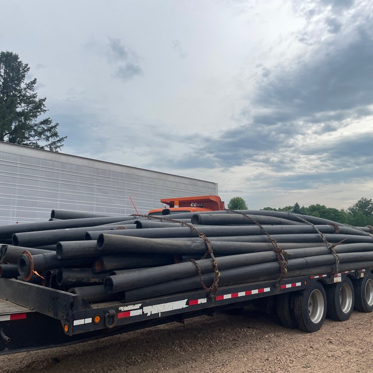#1166 • Approx. (60) High Density Polyethylene (HPPE) Pipes (Colfax WI)