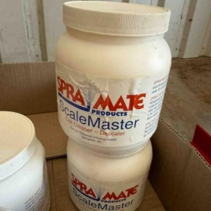 Spray mate scale cleaner