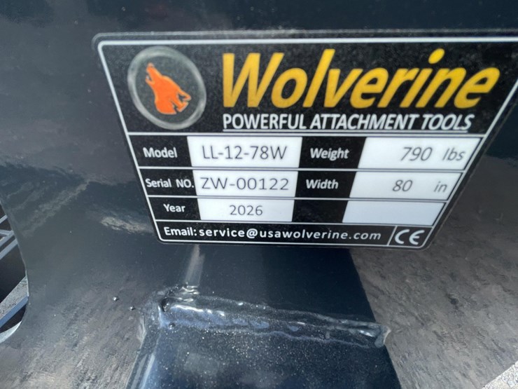 #2764-•-unused-2026-wolverine-skid-steer-land-leveler-attachment-image-5