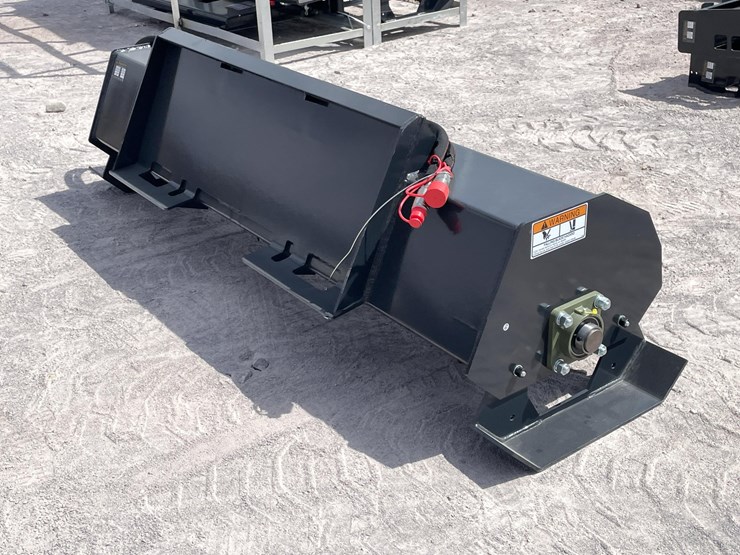 #2753-•-unused-2026-wolverine-skid-steer-hydraulic-rotary-tiller-attachment-image-5