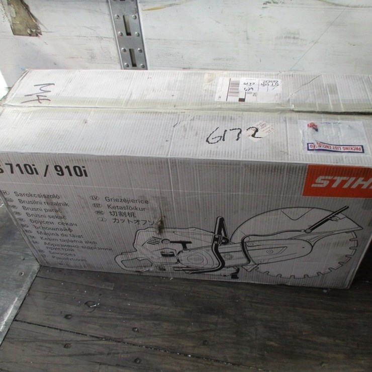 New Unused Stihl TS910i 16" Fuel Injected Demo Saw