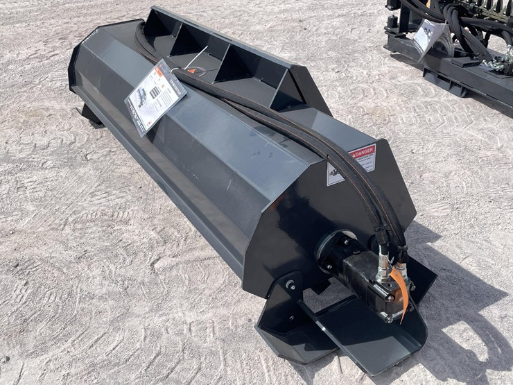 #2754-•-unused-2026-wolverine-skid-steer-hydraulic-rotary-tiller-attachment-image-13