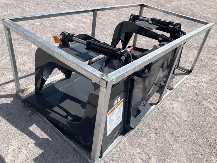 #2763-•-unused-2026-wolverine-skid-steer-grapple-bucket-attachment-image-15