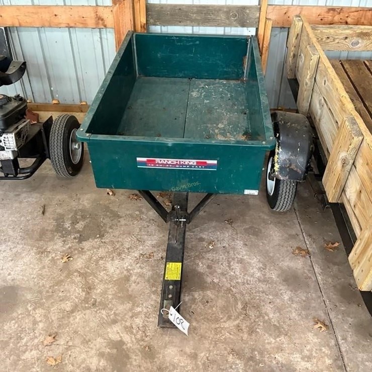 Ranch King 10 Cu. Ft. Dump Cart