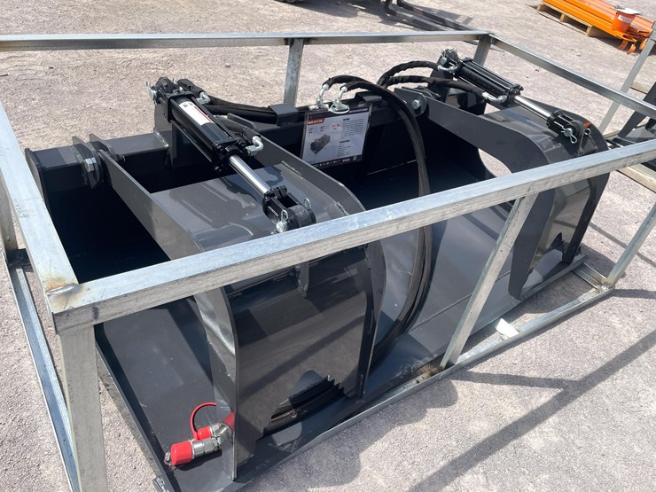#2761-•-unused-2026-wolverine-skid-steer-grapple-bucket-attachment-image-6