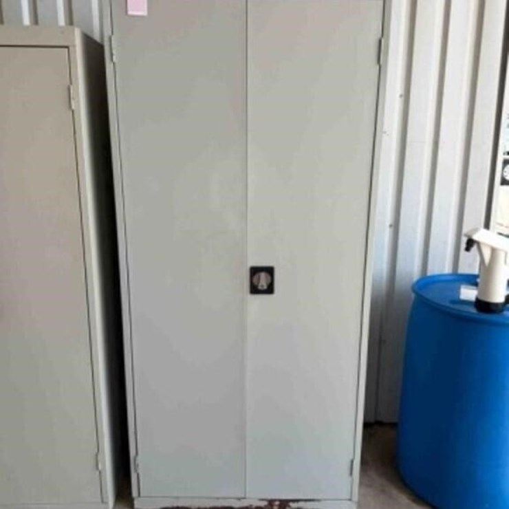 metal storage cabinet